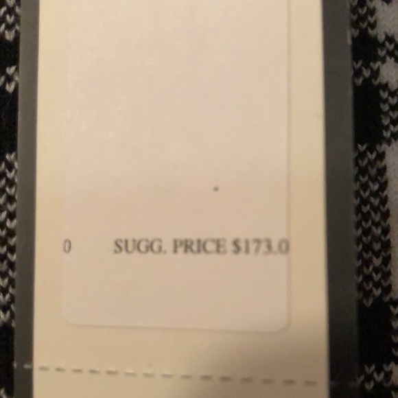 BCBG Black Plaid Dress -NWT - Picture 2 of 7